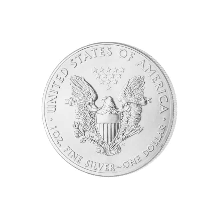 1 Unze American Eagle Silbermünze Vorderseite